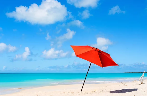 Idylliska stranden vid Caribbean — Stockfoto