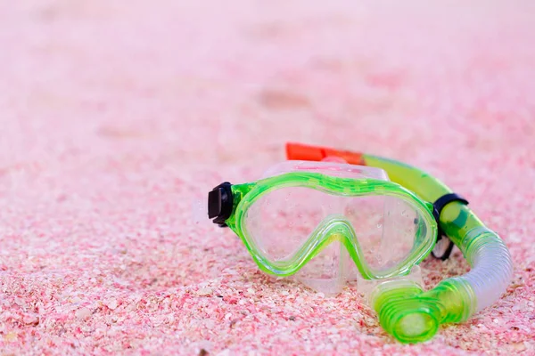Equipo de snorkel en la playa —  Fotos de Stock