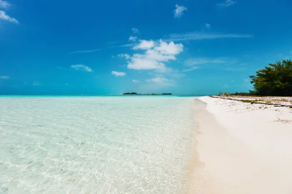 Praia e mar do caribe — Fotografia de Stock