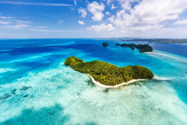 Palau pulau dari atas — Stok Foto