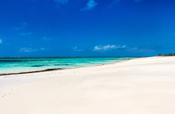 Spiaggia idilliaca ai Caraibi — Foto Stock