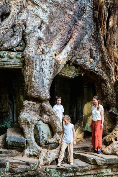 Temple de la jungle Preah Khan — Photo