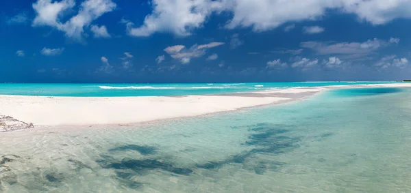 Piękna plaża karaibska — Zdjęcie stockowe