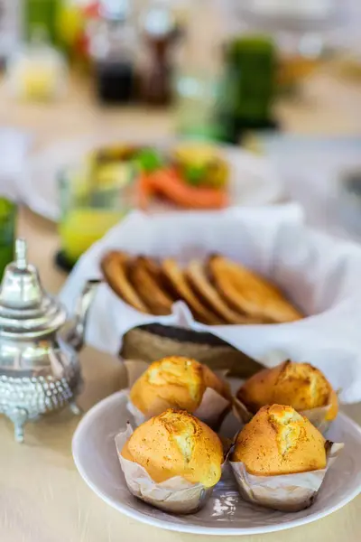 Pasteles recién horneados — Foto de Stock