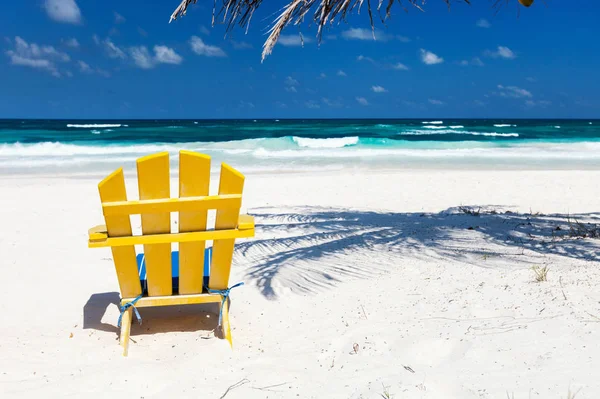 Panorama Bela Costa Caribenha Tulum México — Fotografia de Stock