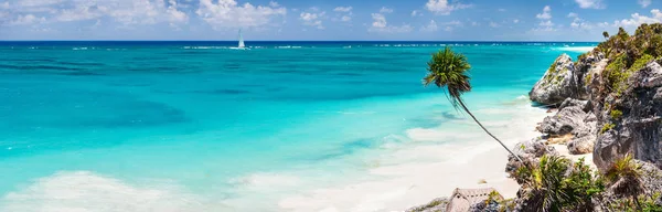 Splendida spiaggia caraibica — Foto Stock