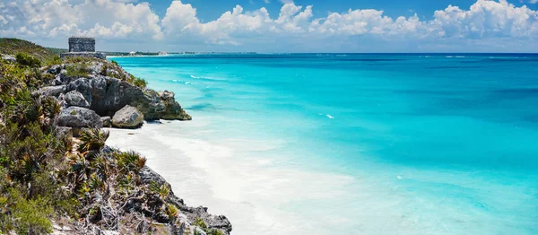 Mayan ruins in Tulum — Stock Photo, Image