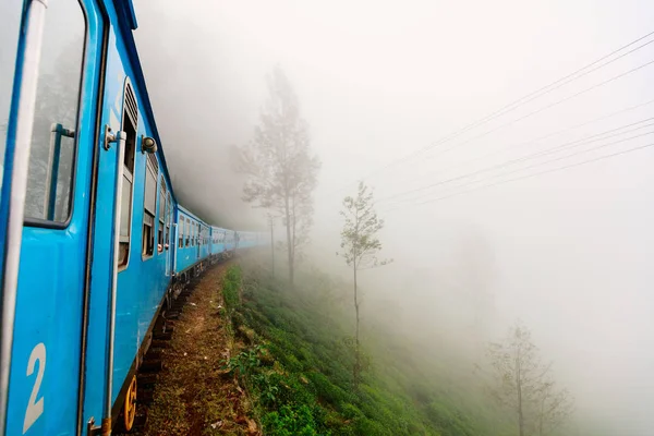 Sri Lanka'da tren — Stok fotoğraf