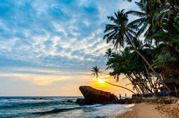 Landschaft des schönen Strandes — Stockfoto