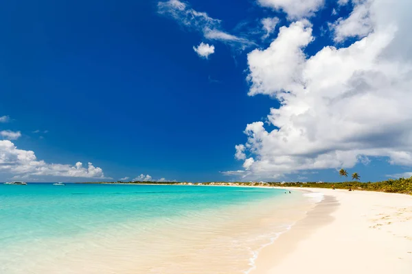 Playa Caribeña Mar Isla Anguila — Foto de Stock