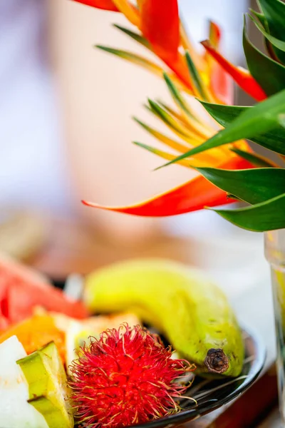 Veriety Fresh Tropical Fruits — Stock Photo, Image