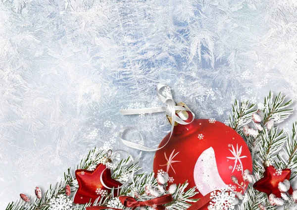 Festive Christmas background — Stock Photo, Image