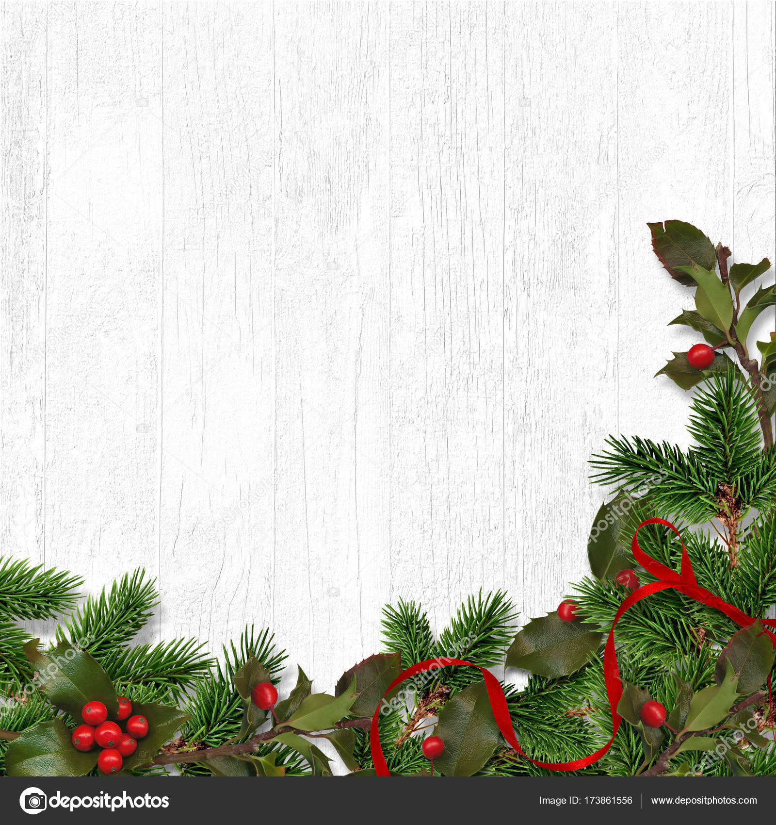 Christmas Pictures That Feature Red : Red Christmas Illustration