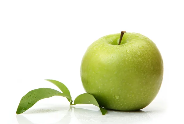 Manzana verde para nutrición dietética — Foto de Stock