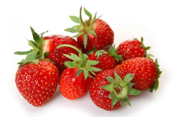 Ripe strawberries for a healthy diet — Stock Photo, Image