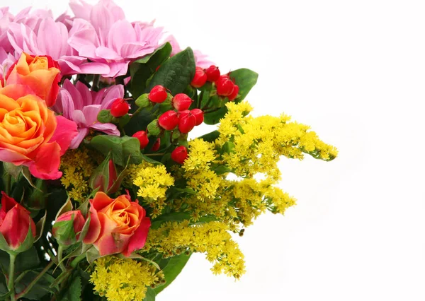 Boeket Bloemen Wit — Stockfoto