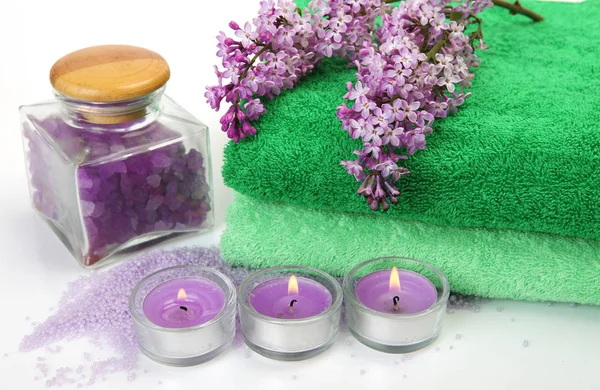 Objekte Für Aromatherapie Und Massage — Stockfoto