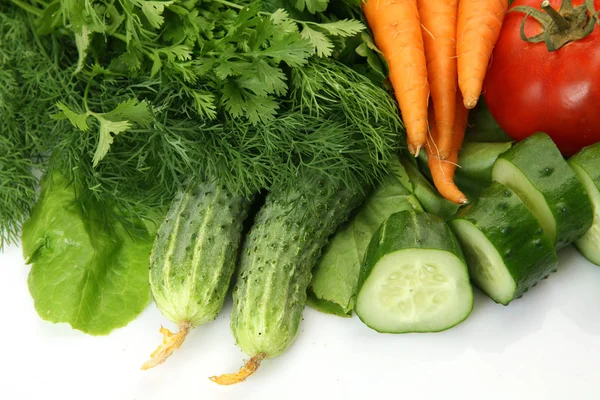 Frisches Gemüse Für Eine Gesunde Ernährung — Stockfoto