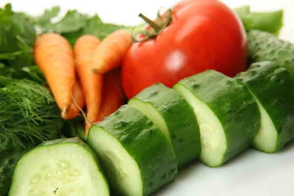 Frisches Gemüse Für Eine Gesunde Ernährung — Stockfoto