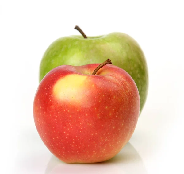 Apples on a white background — Stock Photo, Image