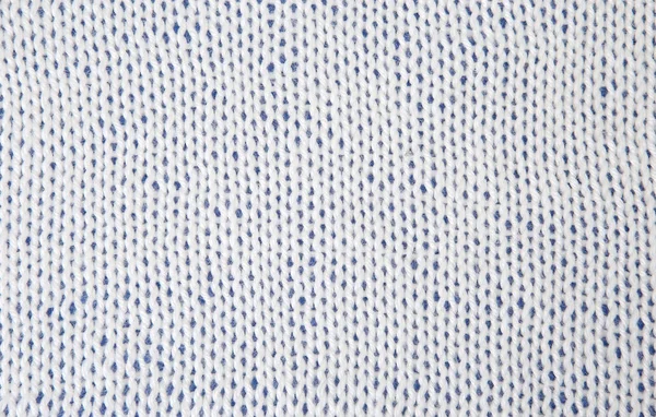 White Knitted Texture Close — Stock Photo, Image