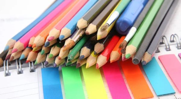 Crayons Couleur Pour Dessin — Photo