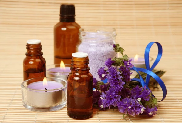 Objecten Voor Aromatherapie Massage — Stockfoto