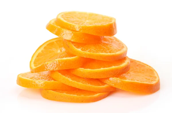 Naranjas maduras y mandarinas para una dieta saludable — Foto de Stock