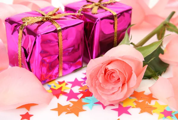 Two Boxes Gift Stock Picture