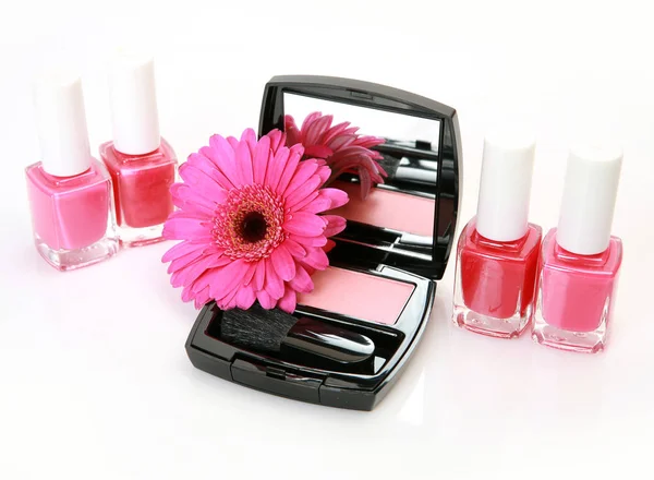 Colored Nail Polish Cosmetics — Stock Photo, Image