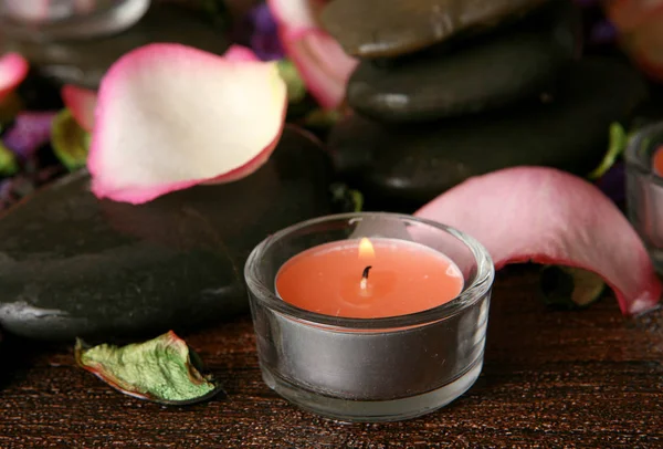 Obiekty Aromaterapii Masażu — Zdjęcie stockowe