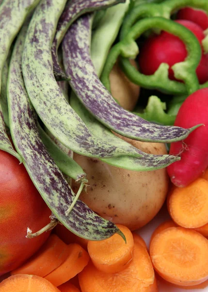 Świeże Warzywa Diety Odżywianie — Zdjęcie stockowe
