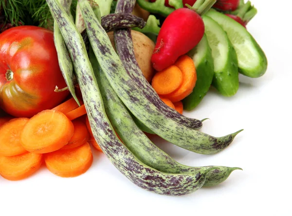 Verdure Fresche Alimentazione Alimentare — Foto Stock