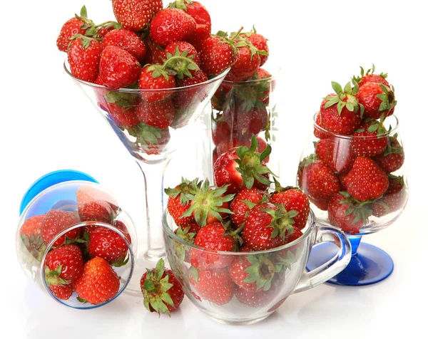 Ripe strawberry for a healthy diet — Stock Photo, Image