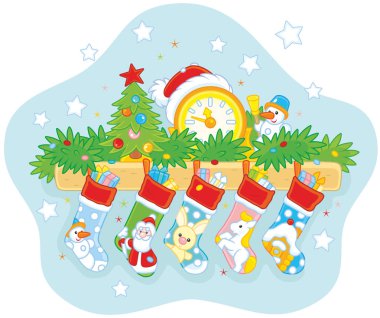 Hediyeli Noel çorapları