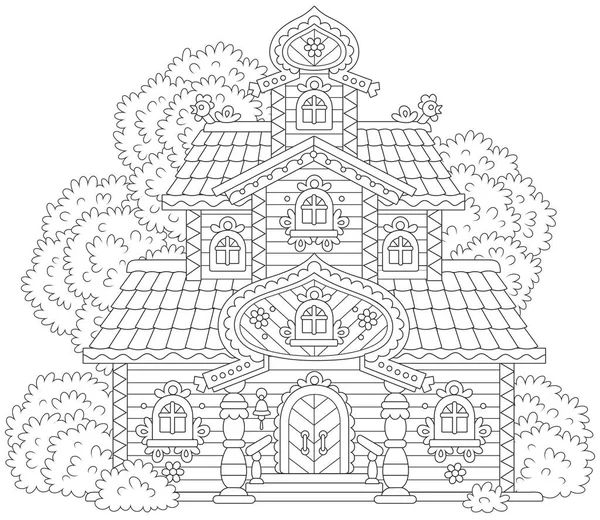 Old ornate tower — Stock Illustration Old ornate tower Royalty Free Stock Illustrations