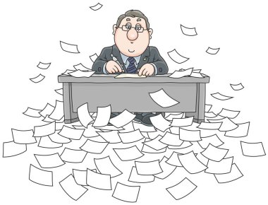 Bürokrat belgelerle