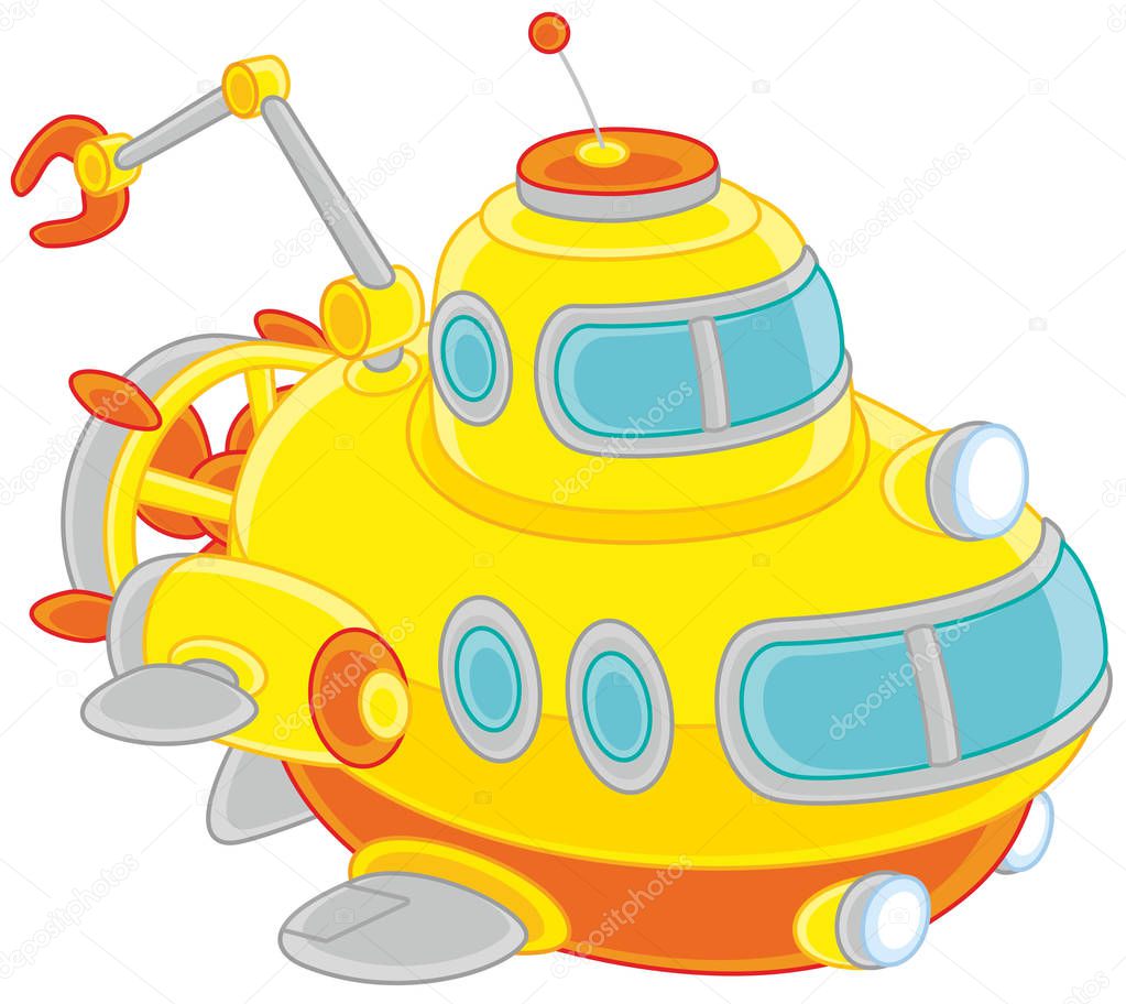 Toy deepsea Submarine
