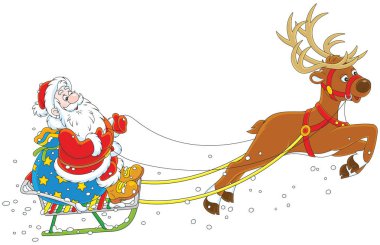 Noel Baba'nın kızağı