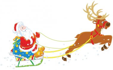 Noel Baba'nın kızağı