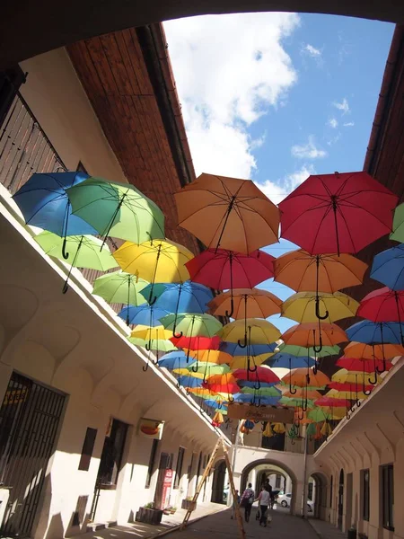 Budapest, Ungern - 19 maj 2016: City street festival i gamla stan — Stockfoto