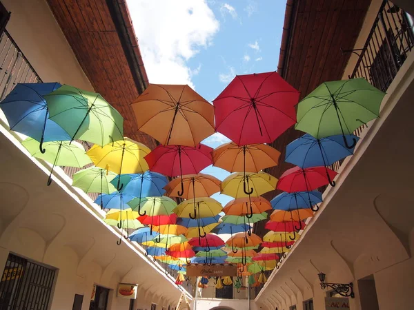 Budapest, Ungarn - 19. Mai 2016: Stadtfest in der Altstadt Stockfoto