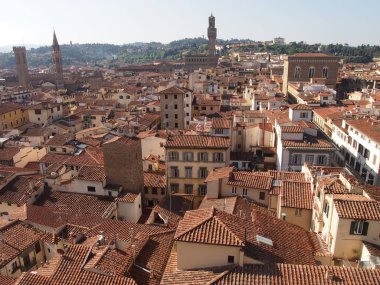 Leyleklerin Floransa havadan görünümü