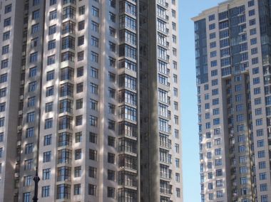 Kiev gökdelenler, inşaat kavramı 