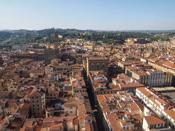 Leyleklerin Floransa havadan görünümü