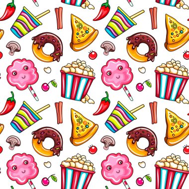 Dikişsiz desen lokanta