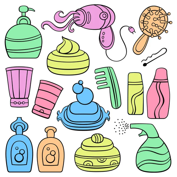 Icon set: make up, beauty and fashion supplies series Royalty Free Stock Vectors