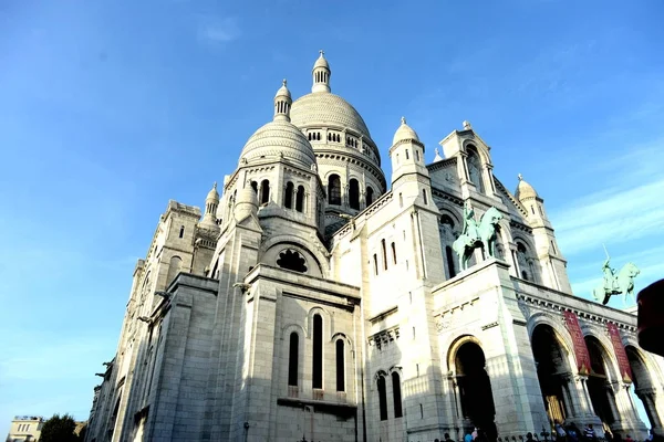 Basílica Sacre Coeur París Francia — Foto de Stock
