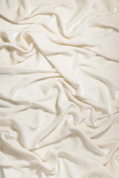 Κρεμώδες λευκό βελούδινο φόντο — Φωτογραφία Αρχείου