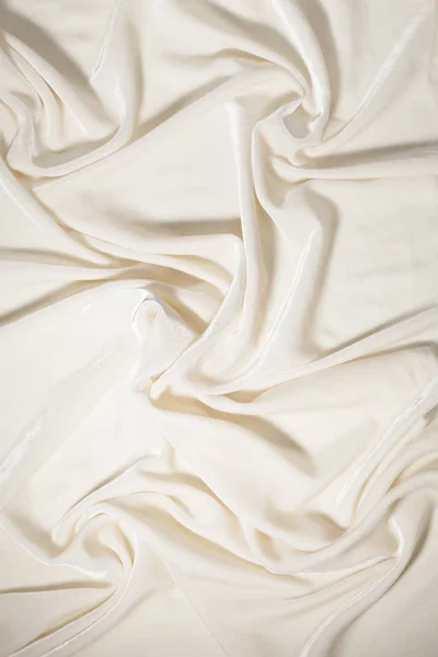 Sfondo velluto bianco cremoso — Foto Stock